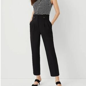 Ann Taylor Black High-Waisted Pants